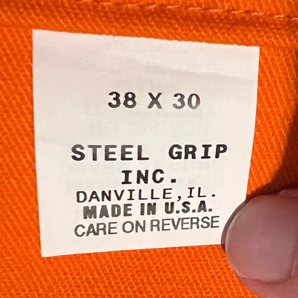 Westex Indura Mens Flame Resistant Orange Pants  Size 38 x 30 J13 - Picture 11 of 11